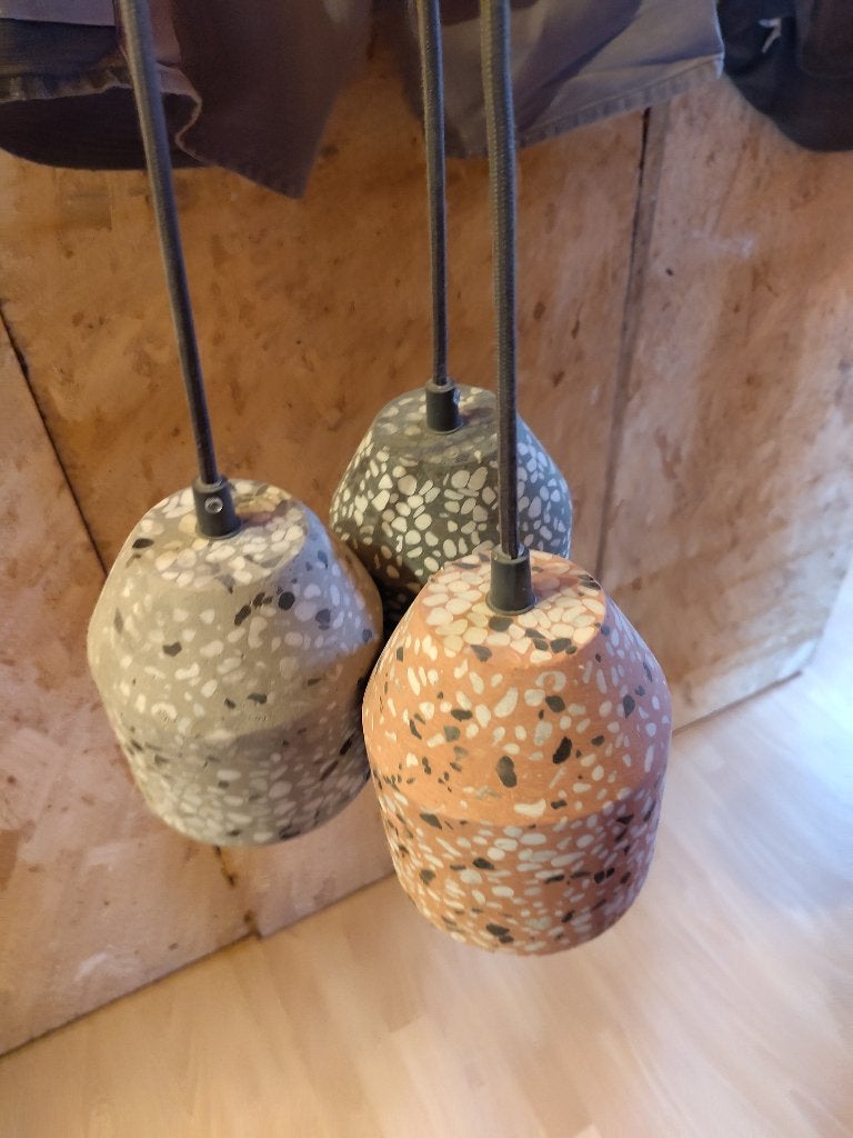 Hanglamp, Ophalen, Zo goed als nieuw, Steen/keramiek