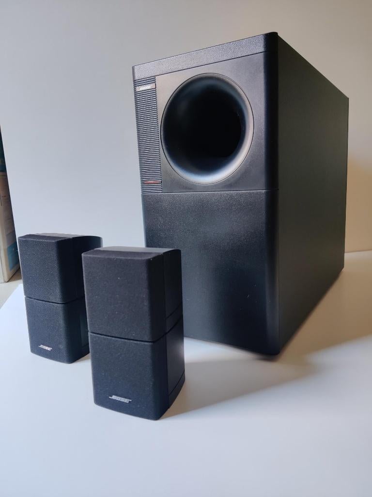 BOSE Acoustimass 5 Serie III luidsprekers in perfecte staat, Audio, Tv en Foto, Luidsprekerboxen, Ophalen of Verzenden, Zo goed als nieuw