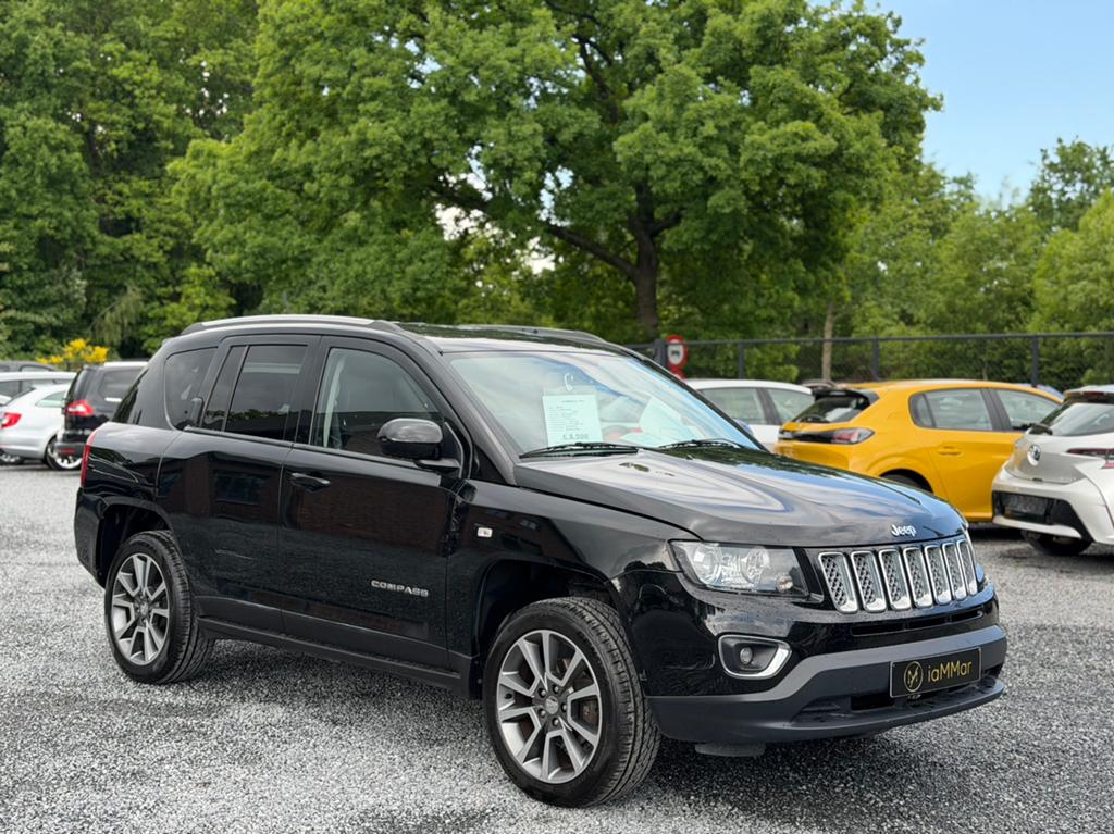 JEEP COMPASS - 4x4, Auto's, Euro 5, Zwart, Zwart, Bedrijf
