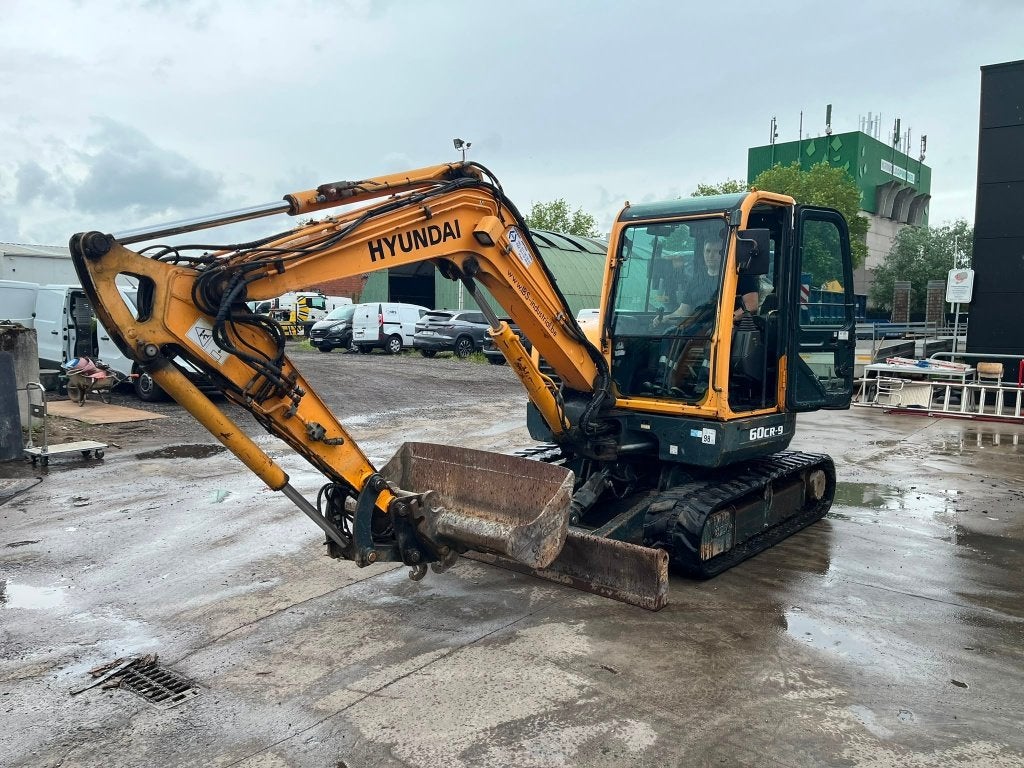 Hyundai R60CR-9, bwj 2012, Enlèvement, Excavatrice