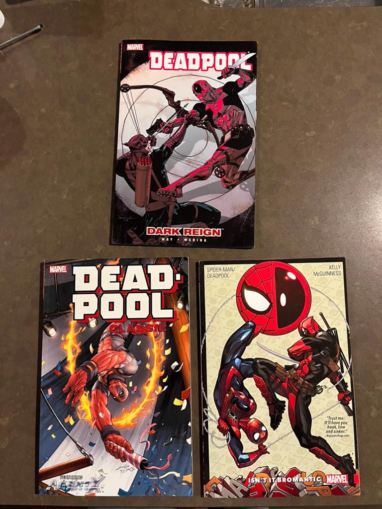 3 Marvel Deadpool comics, Boeken, Amerika, Marvel Comics, Ophalen of Verzenden, Zo goed als nieuw