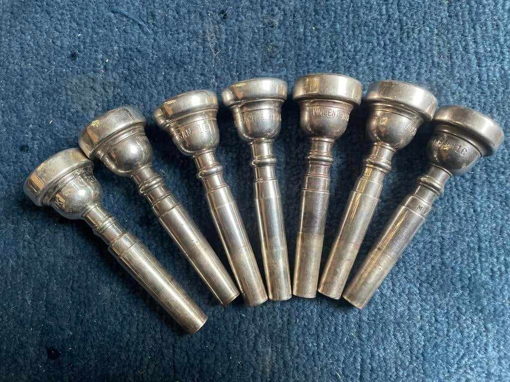 Vincent Bach 1C trompetmondstukken custom gemaakt, Enlèvement, Comme neuf