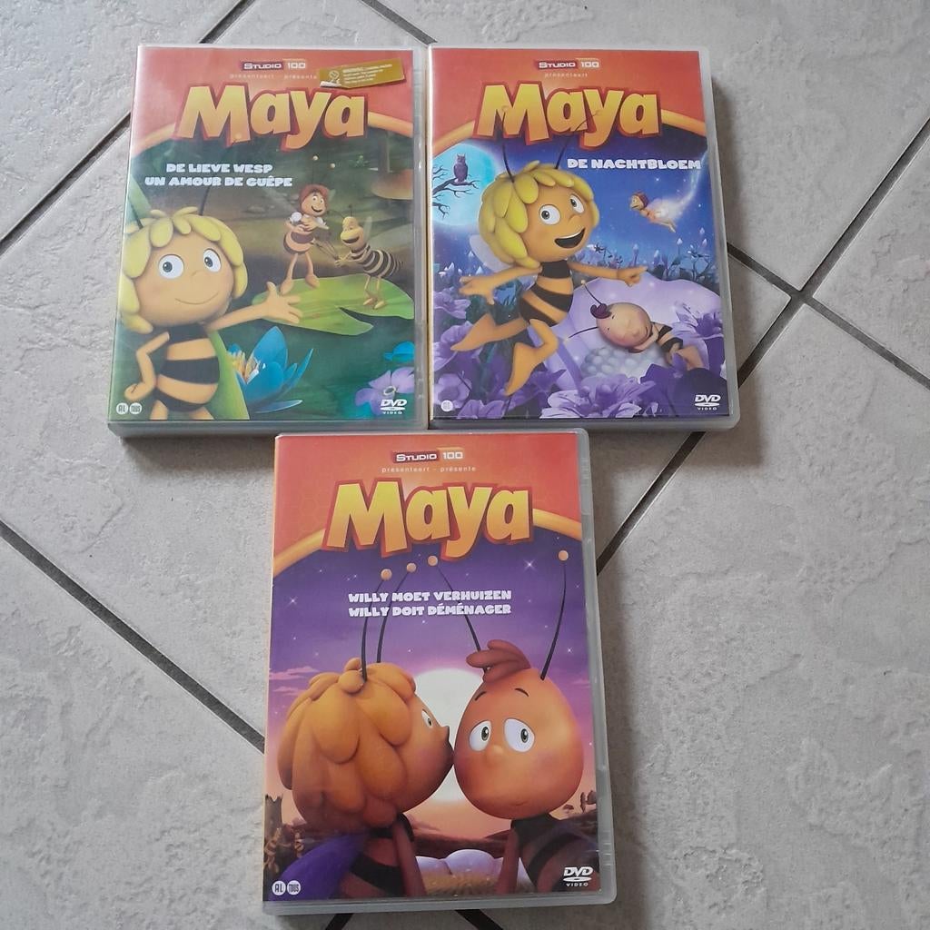3 dvds Maya de bij, Enlèvement, Utilisé