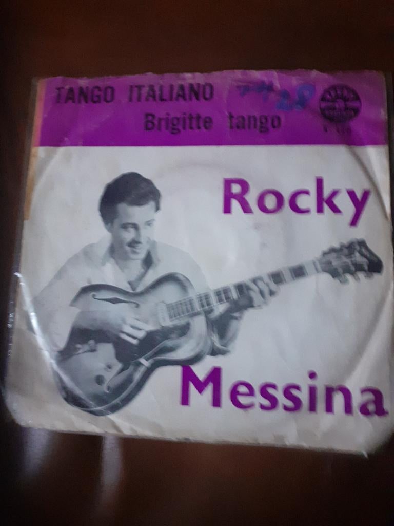 45T Rocky Messina : Tango Italiano (Belpop), Enlèvement ou Envoi