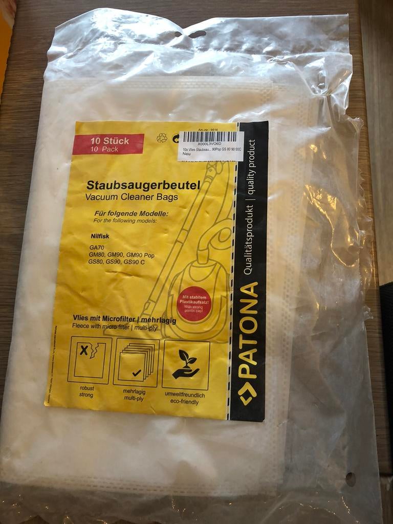 Sac aspirateur neufs, Electroménager, Enlèvement ou Envoi, Neuf, Aspirateur