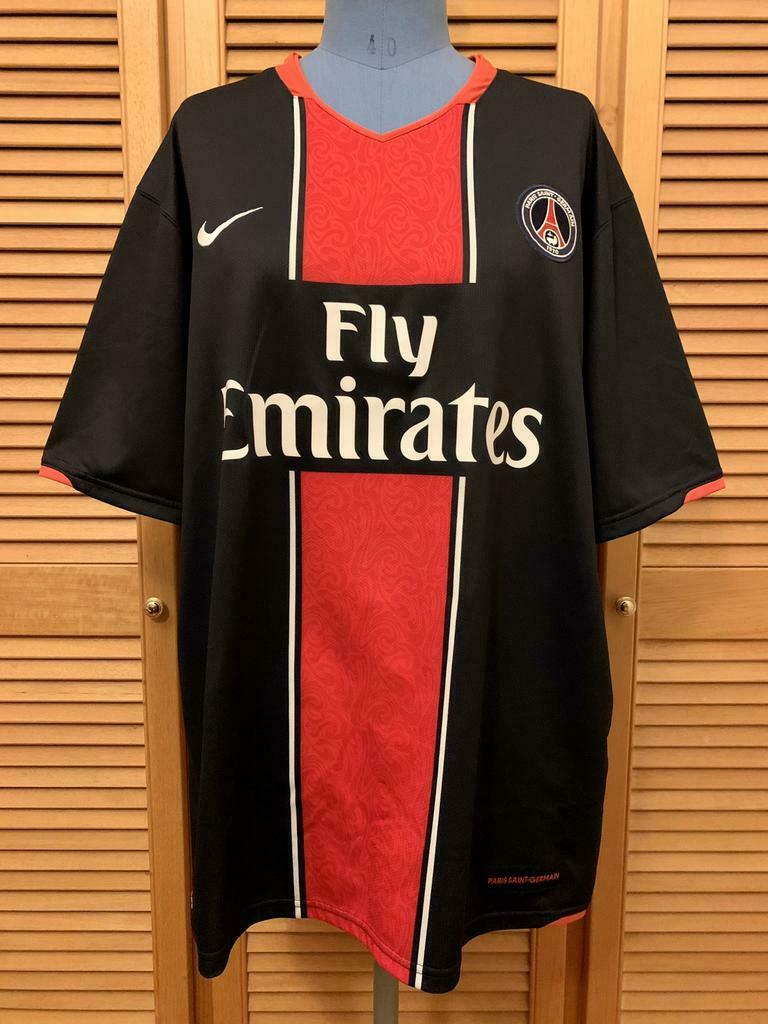 Paris Saint-Germain 2007-2008 home Digard football shirt, Taille XL, Enlèvement ou Envoi, Comme neuf, Maillot