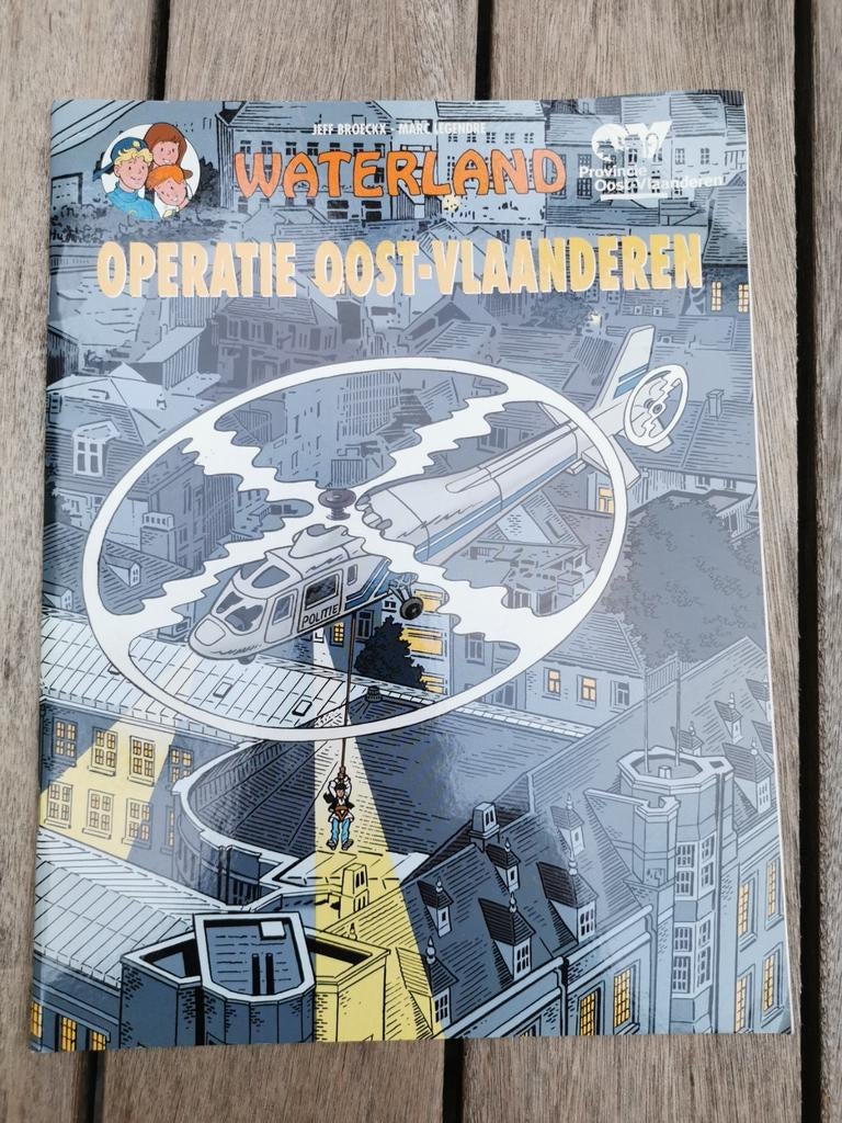 Waterland Operatie Oost-Vlaanderen. Stripverhaal., Boeken, Eén stripboek, Ophalen of Verzenden, Gelezen