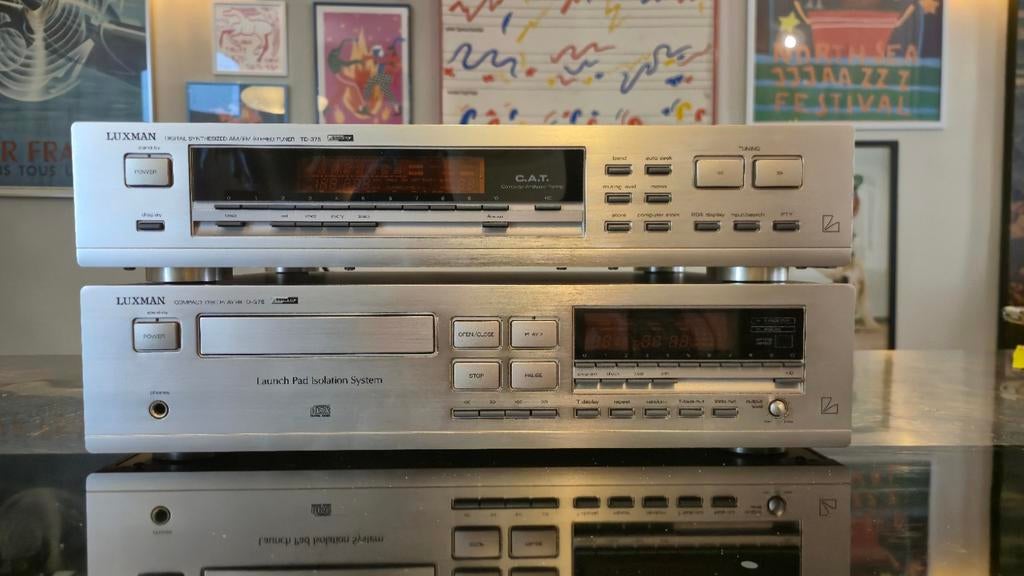 Set Luxman Cd-speler & Tuner, Enlèvement