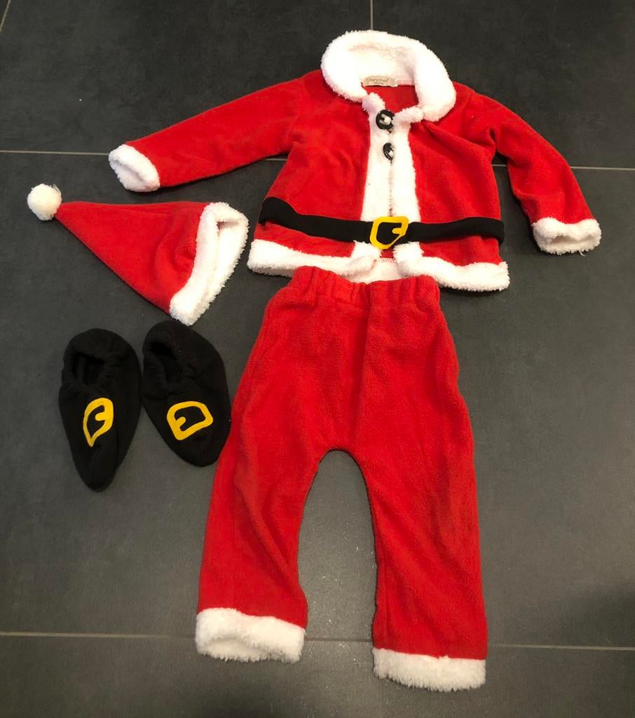 Kerst verkleedpakje kostuum mt 90, Ophalen of Verzenden