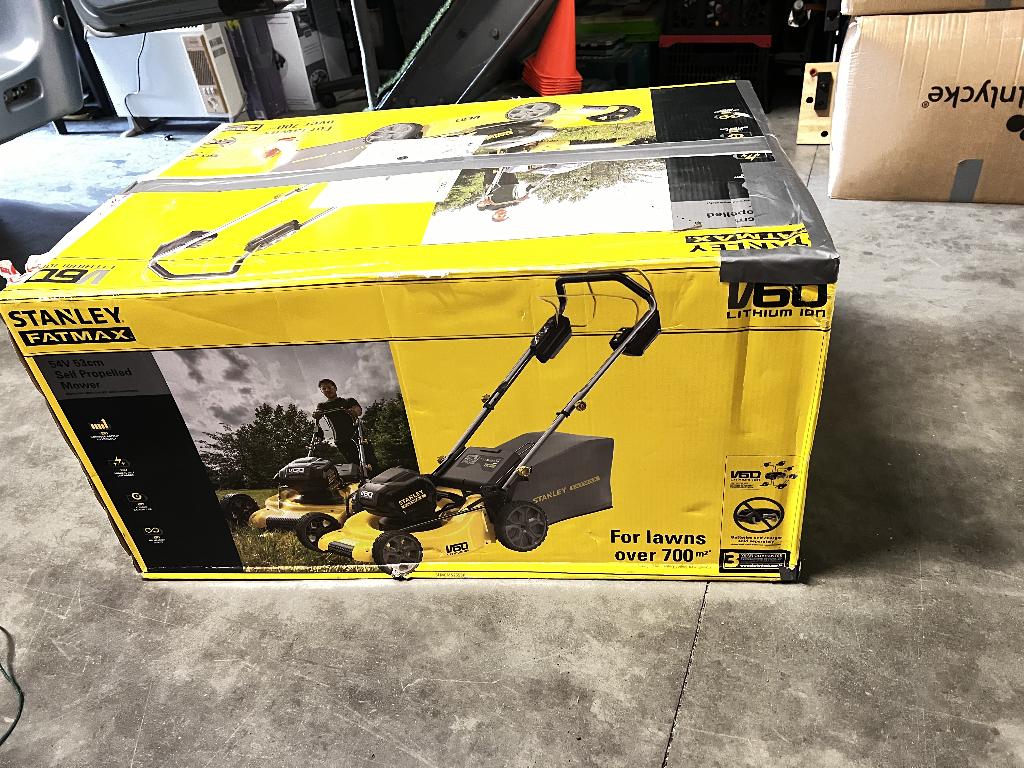 Stanley grasmachine, Neuf, Vitesses, Tondeuses à gazon sur batterie, Enlèvement