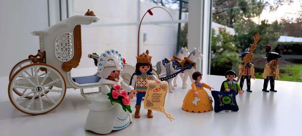 Playmobil koets, Kinderen en Baby's, Speelgoed | Playmobil, Ophalen of Verzenden, Zo goed als nieuw