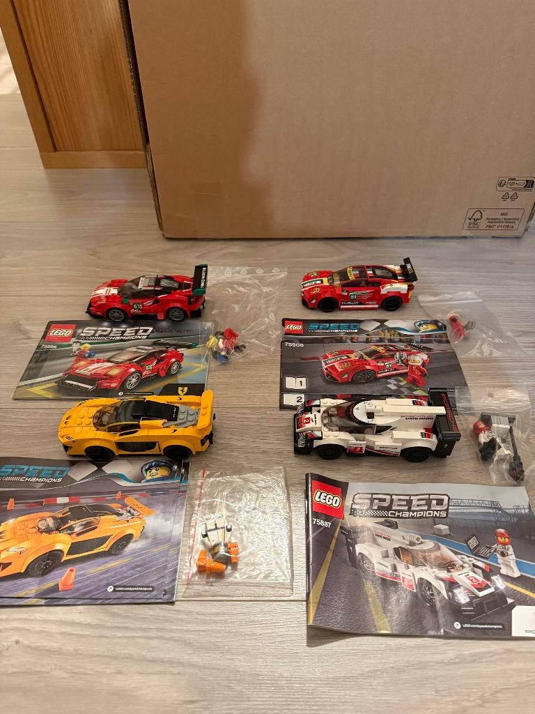 Lego Speed - 75886, 75909, 75908, 75887, Enlèvement ou Envoi, Utilisé, Lego