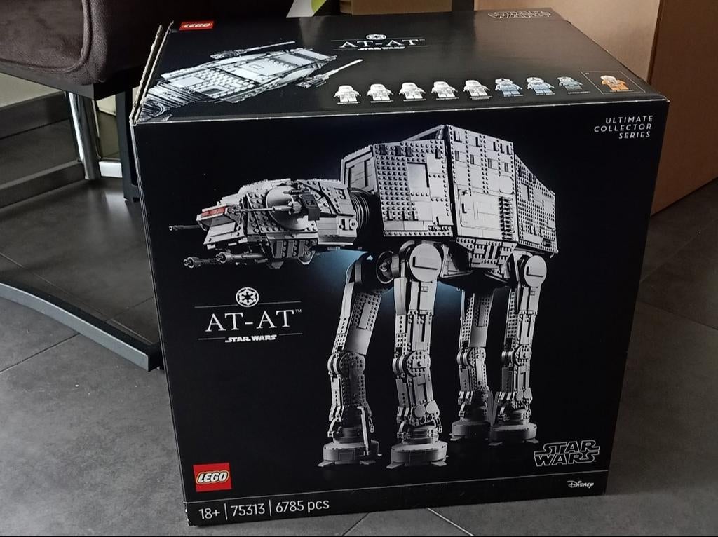 Lego star wars 75313 AT-AT, Ophalen of Verzenden, Zo goed als nieuw