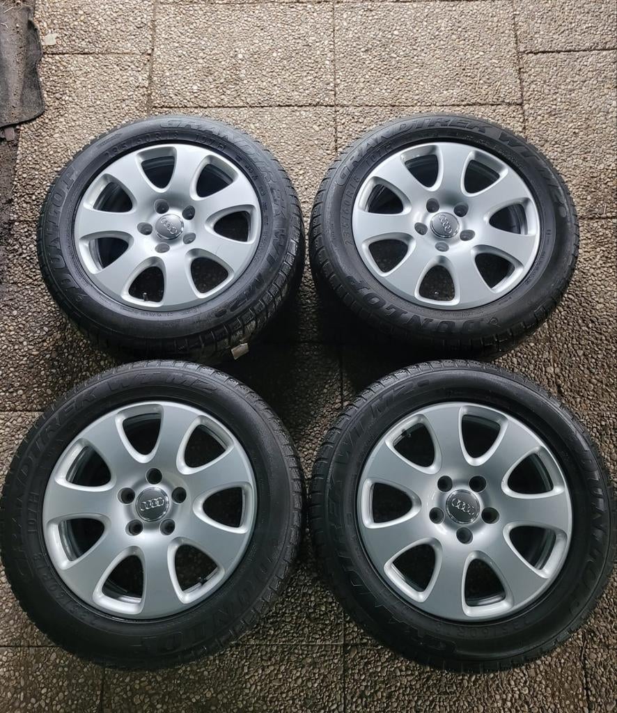 Audi Velgen 235-60-18 Suv, Q7,, Ophalen, 18 inch, Gebruikt, Banden en Velgen