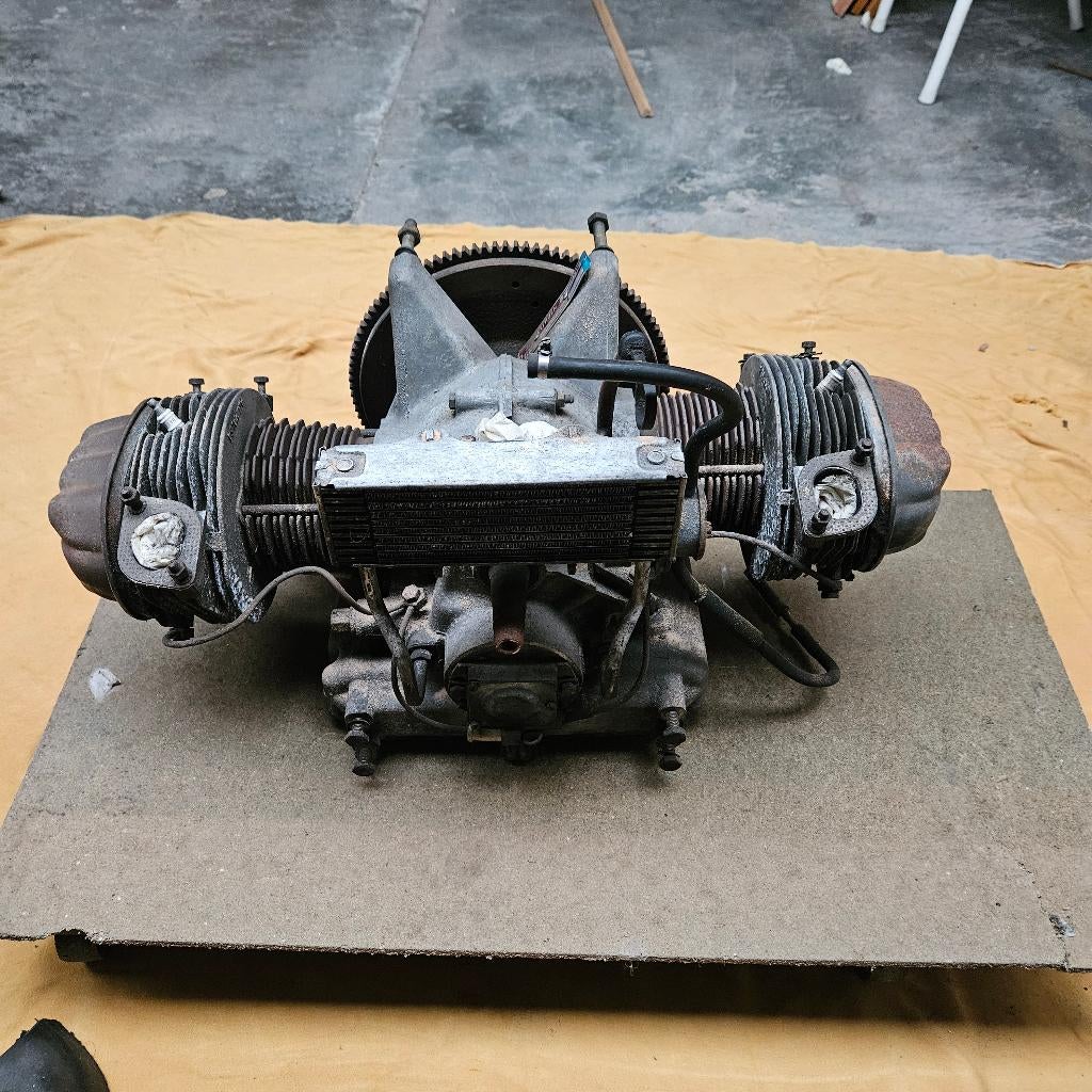 2 CV motor en versnellingsbak, Ophalen, Gebruikt