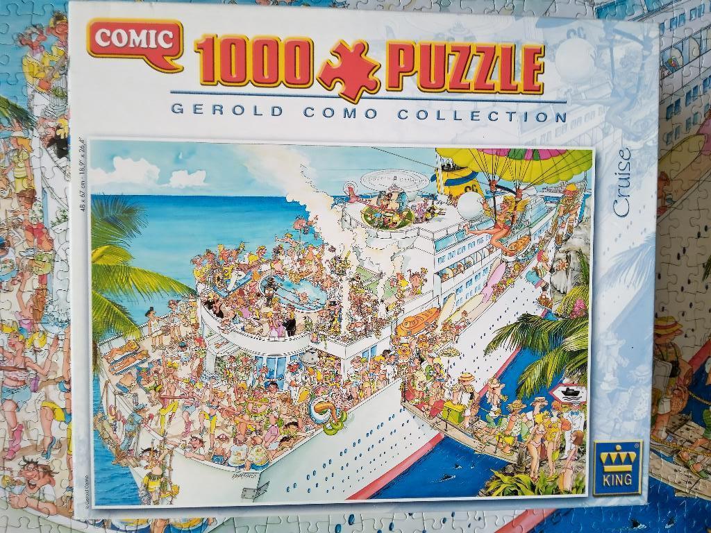 puzzel 1000st-King-Cruise, Enlèvement ou Envoi, 500 à 1500 pièces, Puzzle