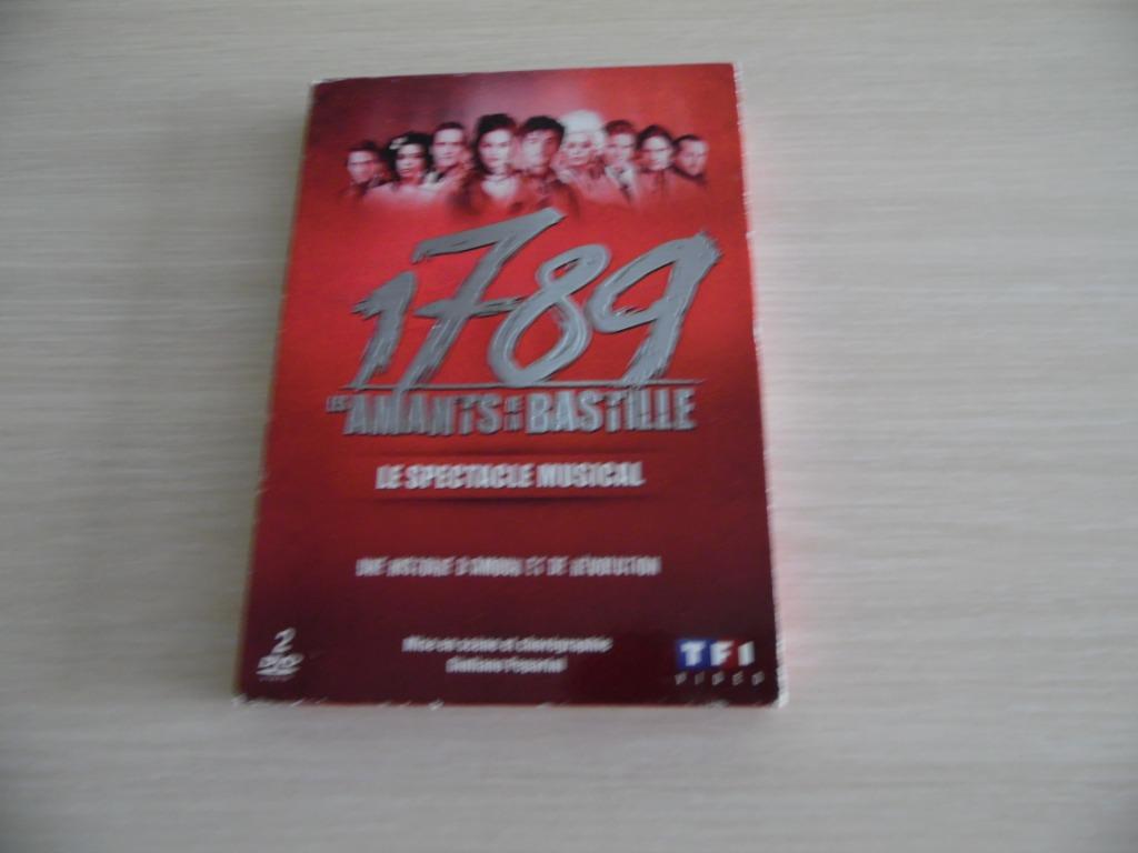1789 DE LIEFHEBBERS VAN BASTILLE 2 DVD, Alle leeftijden, Ophalen of Verzenden, Zo goed als nieuw, Muziek en Concerten