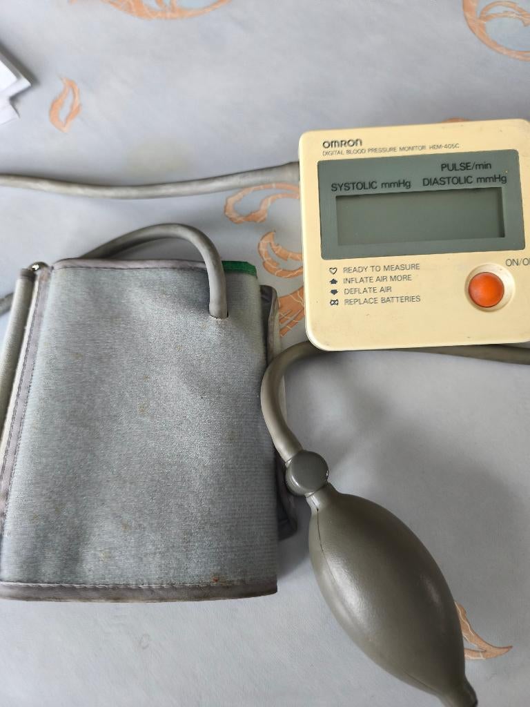bloeddrukmeter, Enlèvement, Utilisé