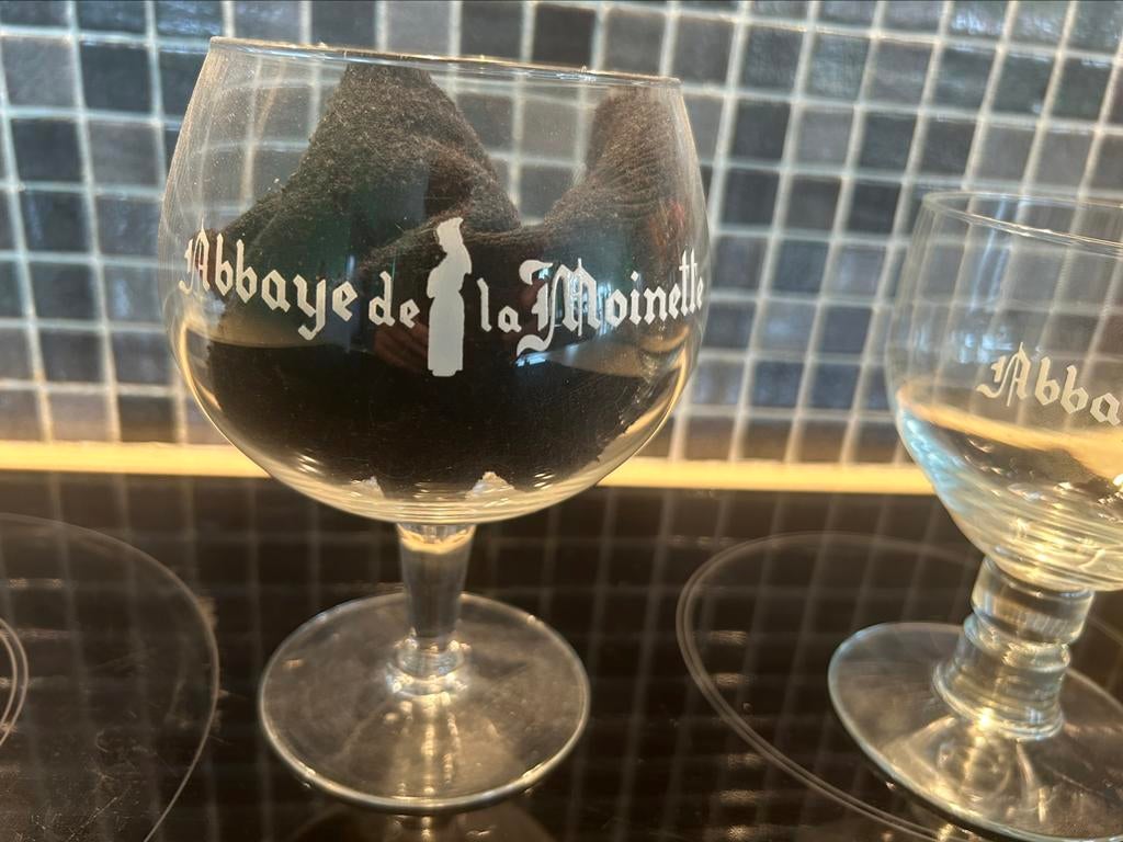 Verre abbaye de la Moinette gros ballon, Enlèvement ou Envoi, Comme neuf
