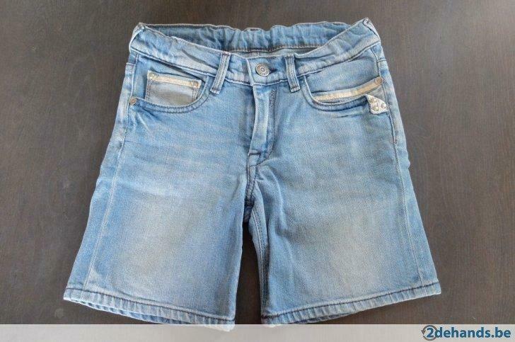 korte jeans broek Maat 8 jaar (meisje) LTC, Ophalen of Verzenden, Zo goed als nieuw, Meisje, Broek