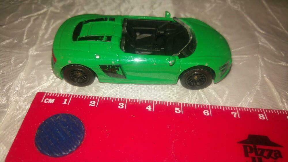 Voiture modèle reduit audi v8 vert majorette, Enlèvement ou Envoi, Comme neuf, Voiture