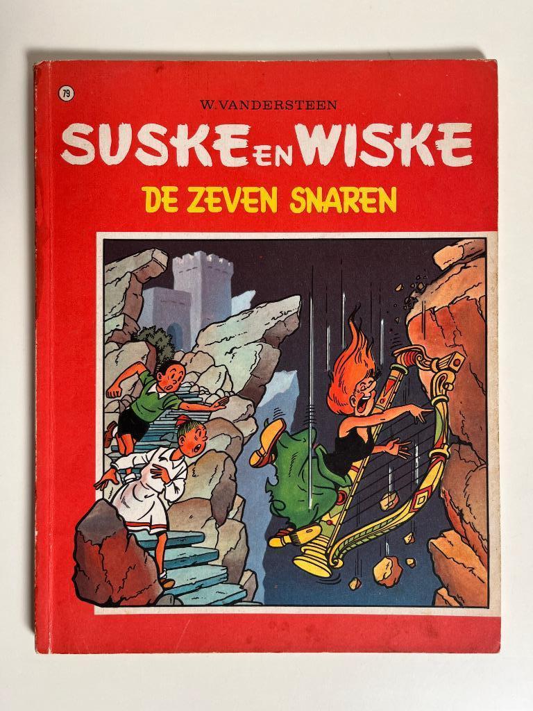 Suske en Wiske 79 - De Zeven Snaren - 1e druk 1968, Boeken, Stripverhalen, Verzenden, Vandersteen