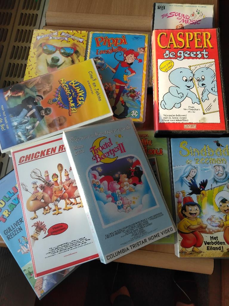 Jeugd/kinderfilms op VHS, Ophalen of Verzenden, Zo goed als nieuw, Tekenfilms en Animatie