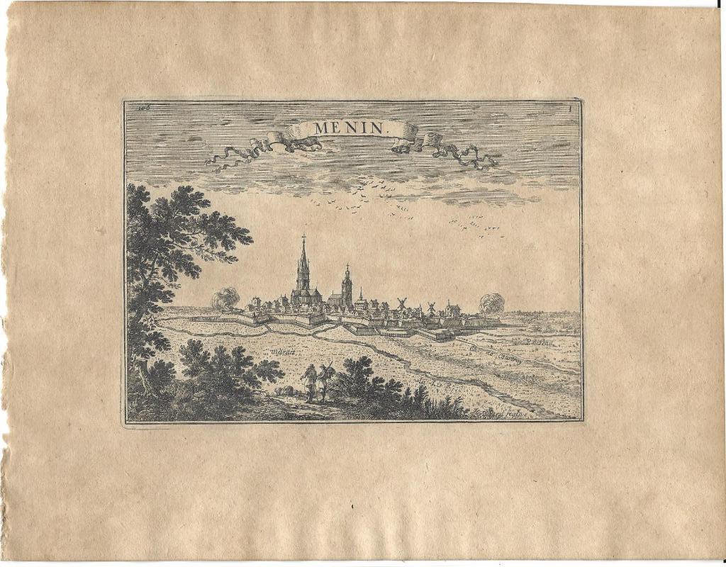 1665 - Menin / Menen, Envoi