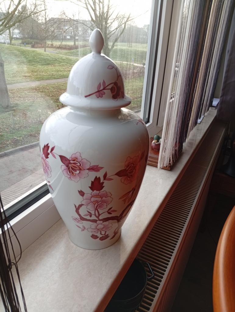 Vase avec couvercle, Enlèvement ou Envoi