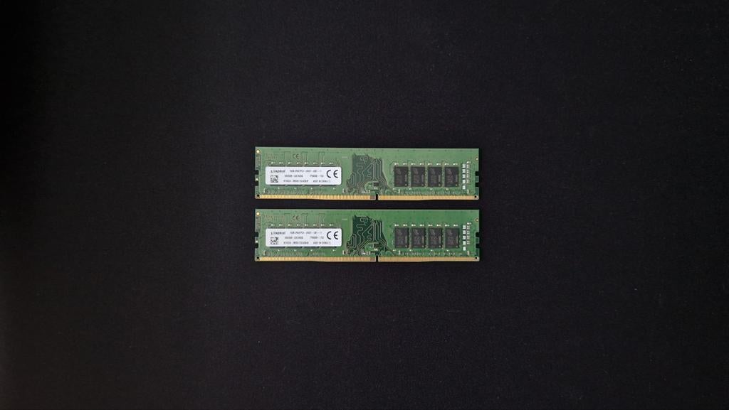 Ram Kingston 32 GB (2x16 GB) DDR4 2400T, Computers en Software, RAM geheugen, Gebruikt, 32 GB, DDR4, Desktop
