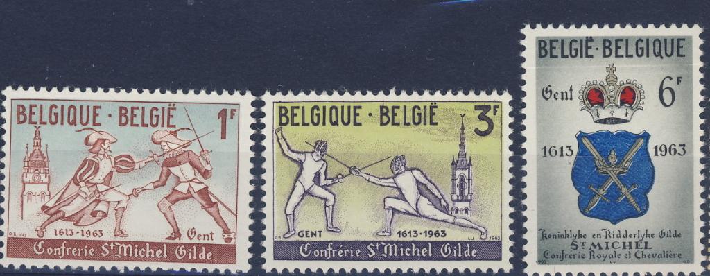 Belge 1963 - n 1246 - 1248 **, Timbres & Monnaies, Timbres | Europe | Belgique, Envoi, Neuf