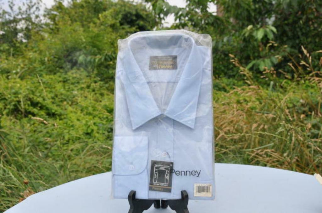 §  chemise homme bleu encolure 43, Enlèvement ou Envoi, Neuf, Penney