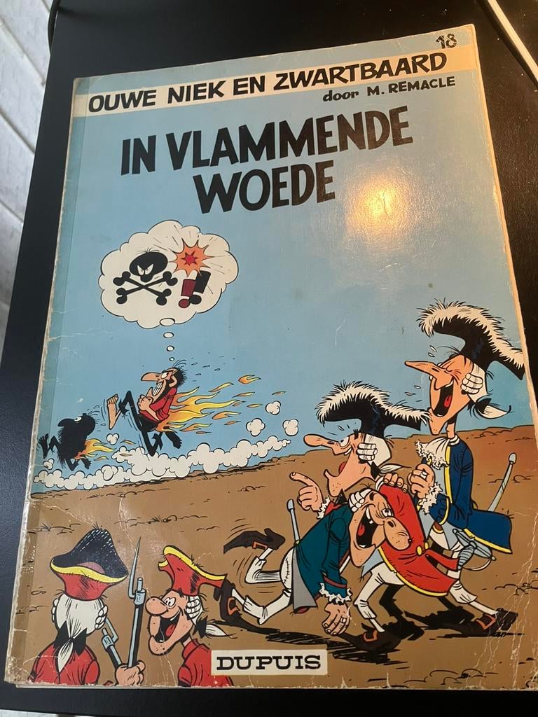 In vlammende woede - Ouwe Niek en Zwartbaard, Boeken, Ophalen of Verzenden, Gelezen