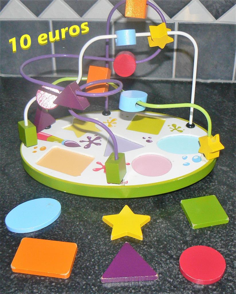 Looping puzzle formes & couleurs Janod', Enfants & Bébés, Enlèvement ou Envoi, Utilisé, Autres types