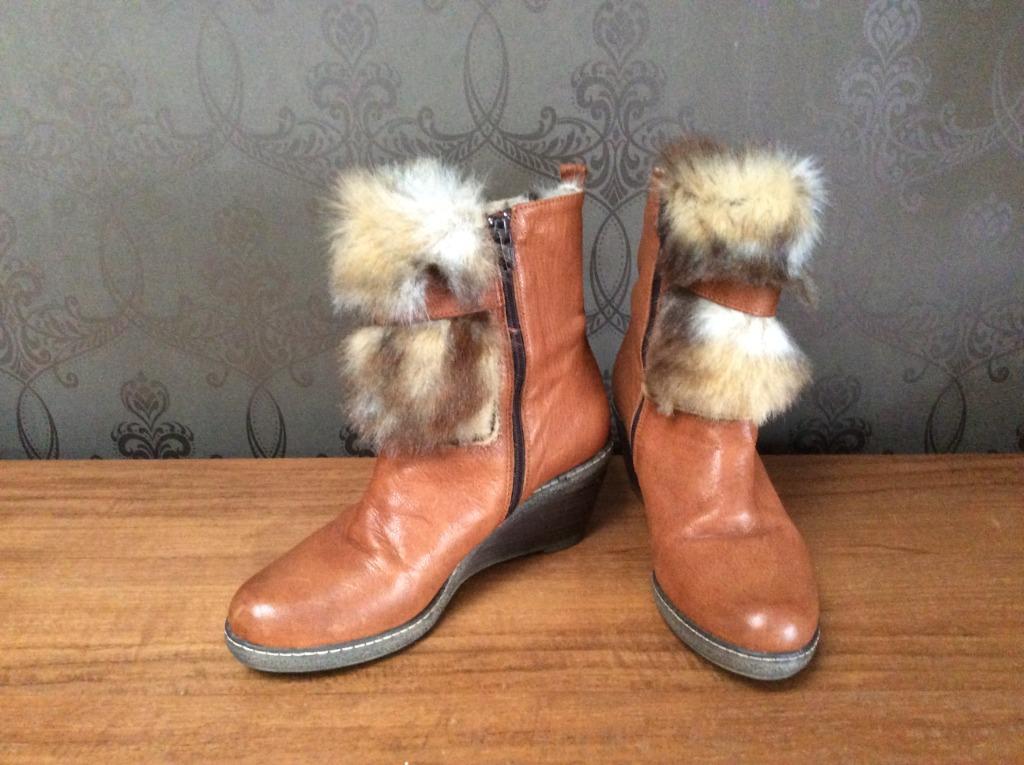 Bottines River Woods 37/38, Enlèvement ou Envoi, River Woods, Comme neuf, Brun