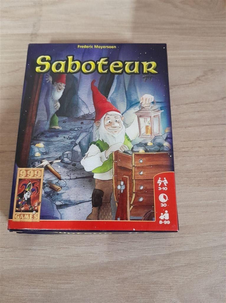 saboteur - 999 games - s4313, Hobby en Vrije tijd, Verzenden, Zo goed als nieuw