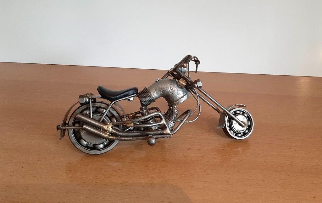 Moto miniature en métal, Enlèvement ou Envoi