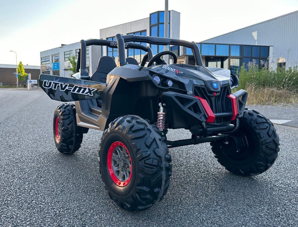 Beach Buggy eXtreme 24v zwart camouflage Bluetooth MP4 RC, Enlèvement ou Envoi, Neuf