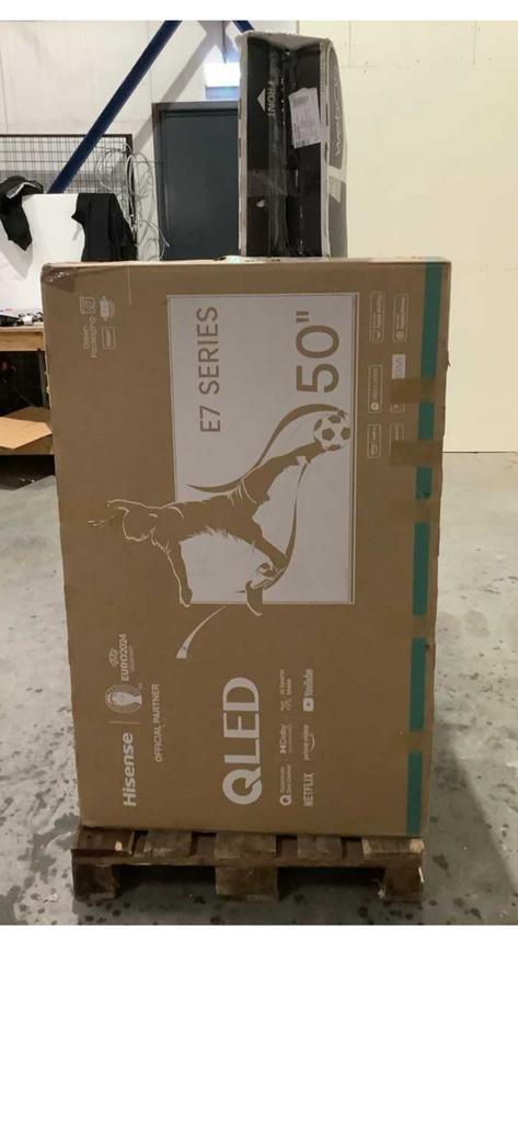 5 nieuwe tv’s met gebarsten schermen, Ophalen, Niet werkend, LED, Smart TV