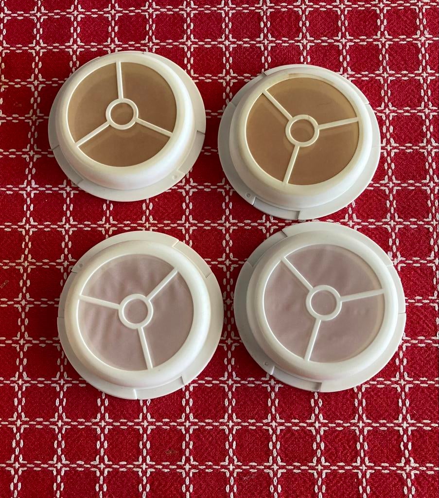 4 Herbruikbare DOLCE GUSTO koffiecapsules, Huis en Inrichting, Ophalen of Verzenden, Nieuw, Wit