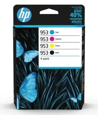 Inktcartridge HP 953 4-Pack BL/C/M/Y Instant Ink, nieuw €100, Computers en Software, Ophalen of Verzenden, Nieuw, Hp