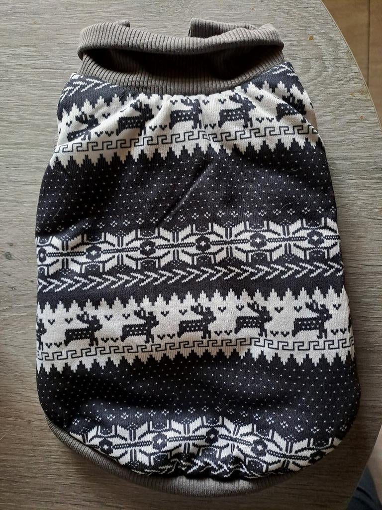 Warm nieuw fleece  hondentruitje maat: S-25cm, Ophalen of Verzenden