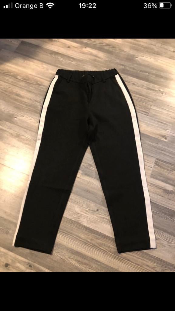 Broek Dames Zara Zwart-wit, Vêtements | Hommes, Pantalons, Comme neuf, Taille 46 (S) ou plus petite, Noir, Enlèvement ou Envoi