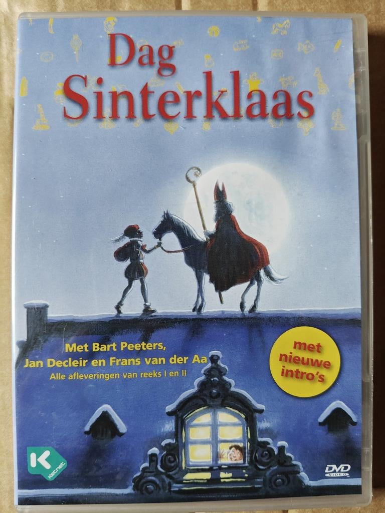 Dag Sinterklaas met: Bart Peeters, Jan Decleir, CD & DVD, DVD | Enfants & Jeunesse, Utilisé, TV fiction, Tous les âges, Enlèvement ou Envoi