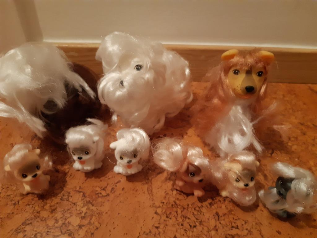 Set van 9 speelgoedhondjes, Ophalen of Verzenden, Gebruikt, Jongen of Meisje