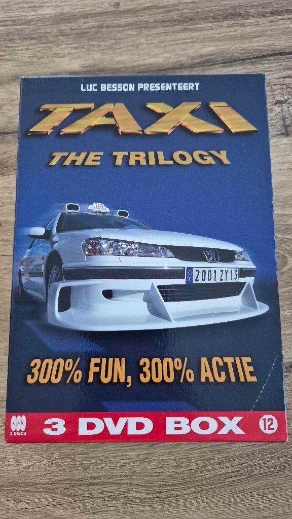 DVD taxi trilogy, rush hour, .. 11 titels, Cd's en Dvd's, Vanaf 12 jaar, Ophalen of Verzenden, Gebruikt, Actie