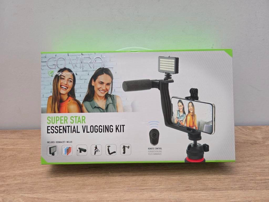 Digipower Go Viral - Kit de vlogging Superstar Essential, Enlèvement ou Envoi, Neuf