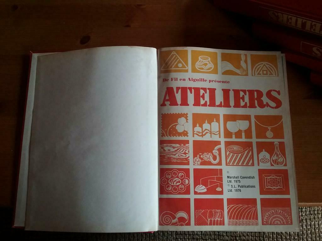 8 volumes collection de fil'en aiguille "l'atelier" Marshall, Série complète, Enlèvement ou Envoi, Cavendish, Utilisé
