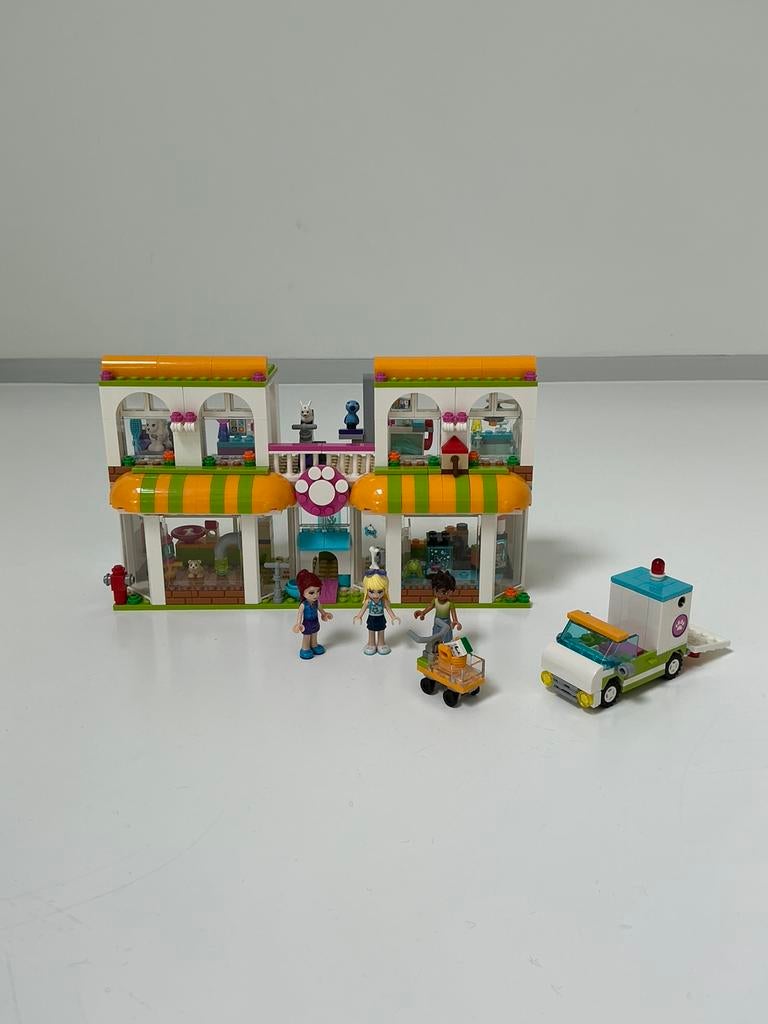 Lego Friends “Heartlake City Huisdierencentrum”, Kinderen en Baby's, Speelgoed | Duplo en Lego, Gebruikt, Lego, Complete set, Ophalen of Verzenden