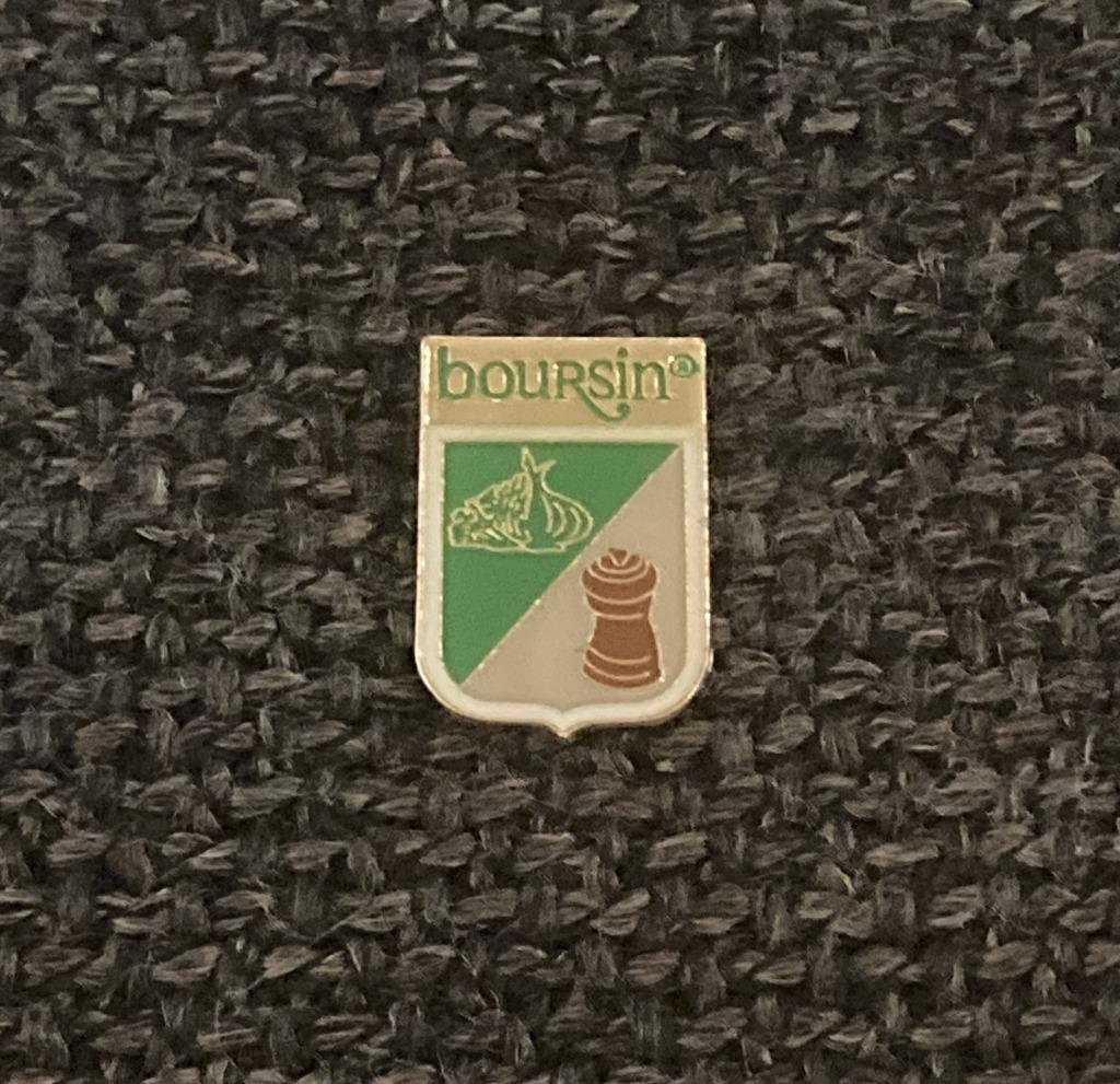 PIN - BOURSIN - KAAS - FROMAGE, Envoi, Utilisé, Marque, Insigne ou Pin's